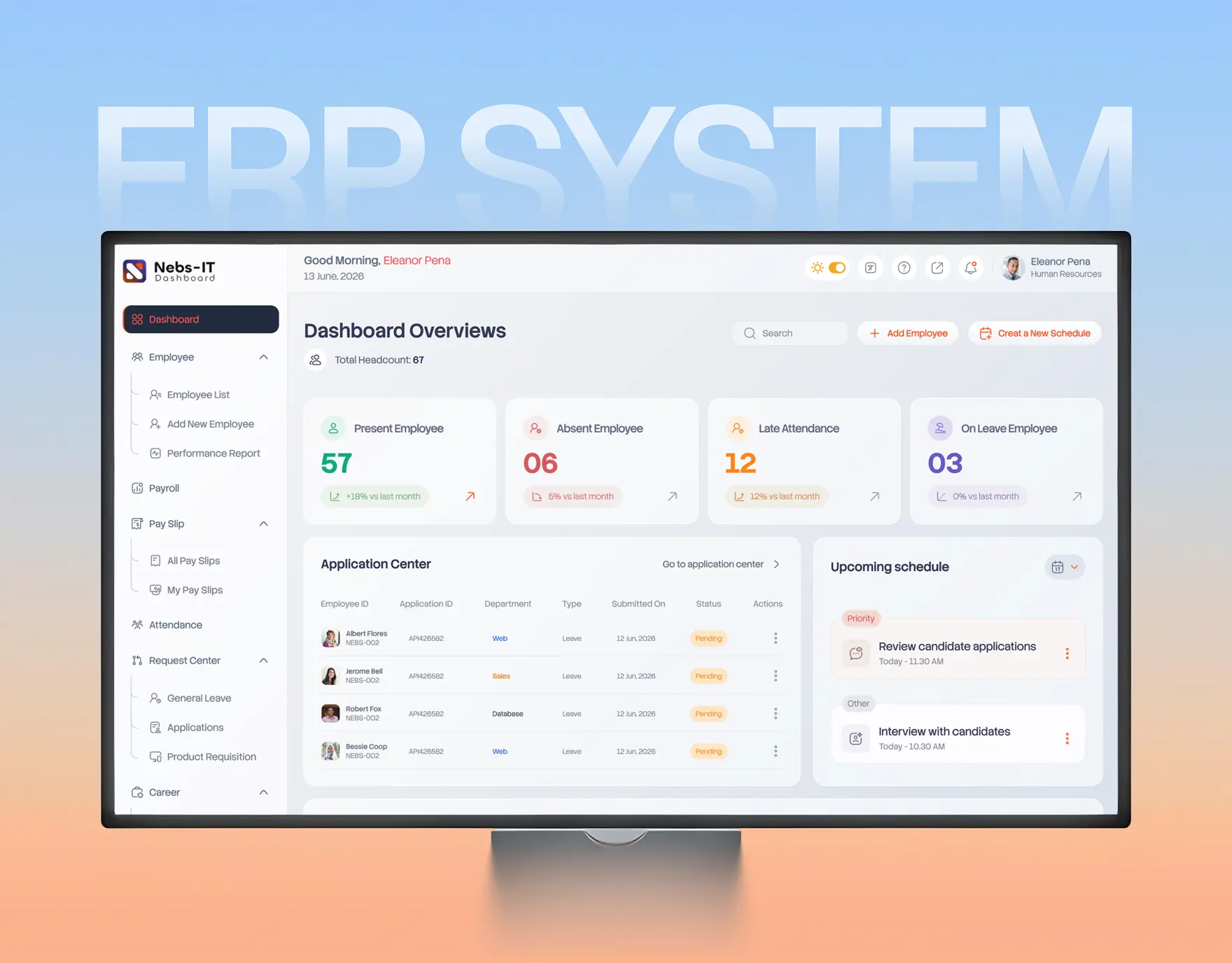 nebs-it dashboard
